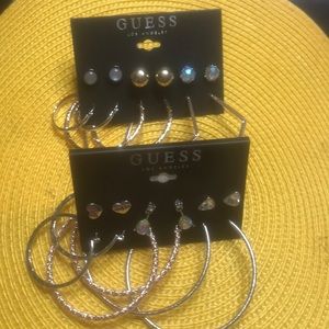 Guess earring sets two for 15.00